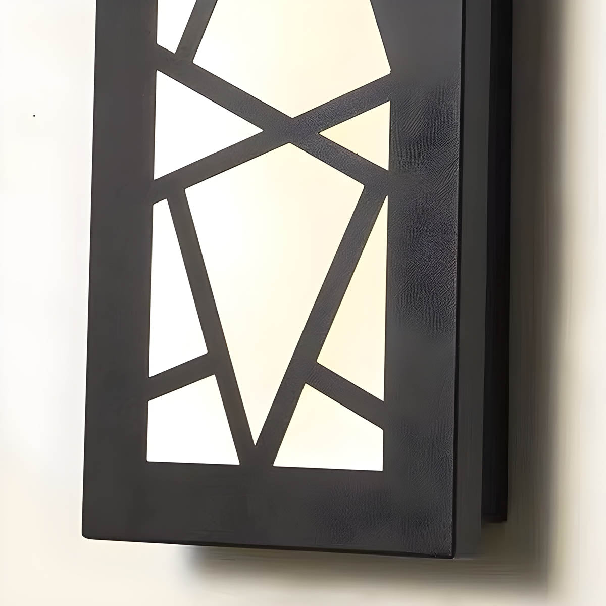 Stainless-steel & cast-iron outdoor wall light IP65/68