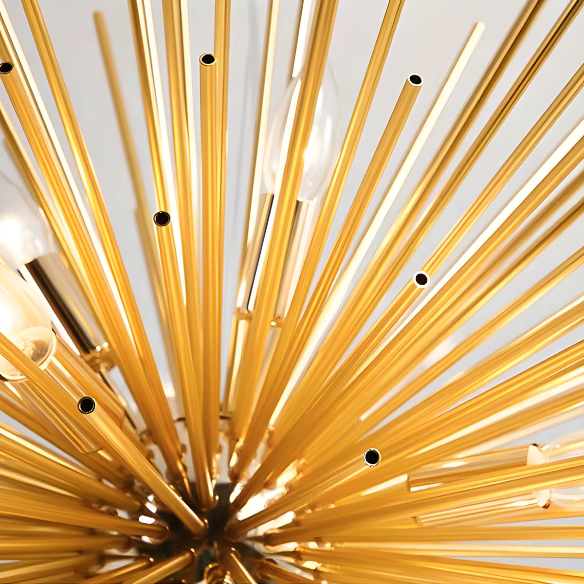 Starburst Metal Pendant Light E14 LED, Ø 58 cm