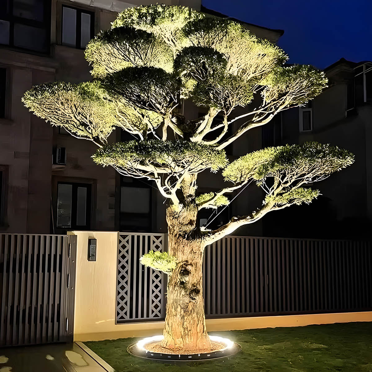 Outdoor Tree LED Light Aluminium IP65 Landscape Accent 20 cm