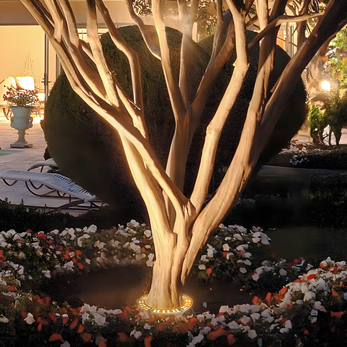 Outdoor Tree LED Light Aluminium IP65 Landscape Accent 20 cm
