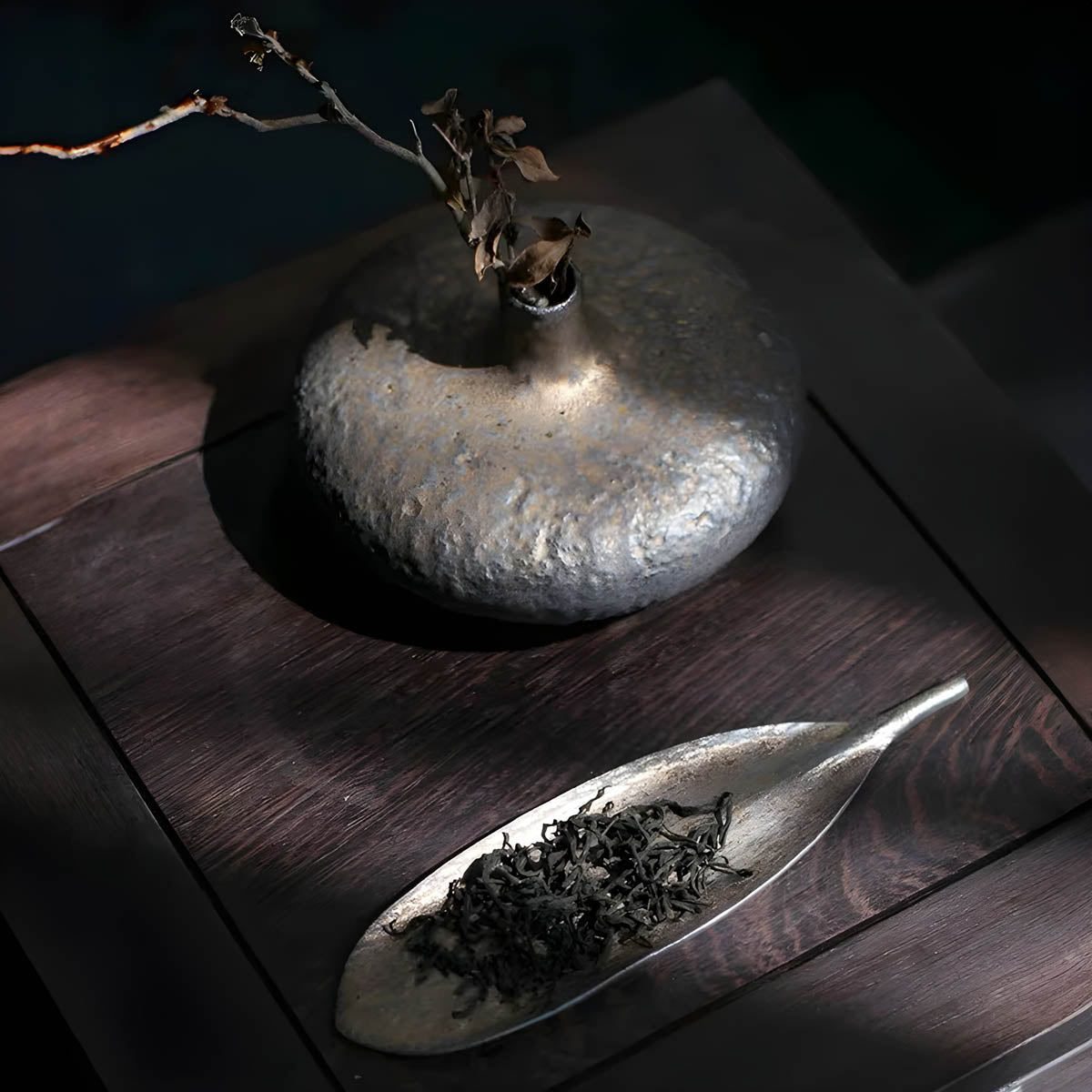 Artisanal Geometric Ceramic Sculpture Vase