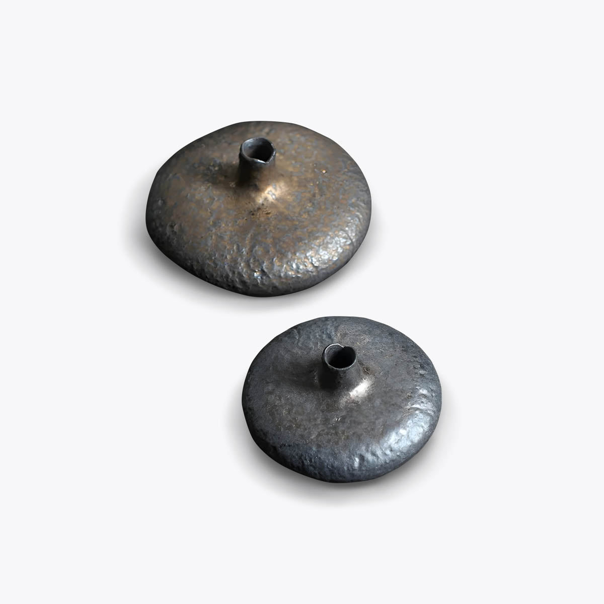 Artisanal Geometric Ceramic Sculpture Vase