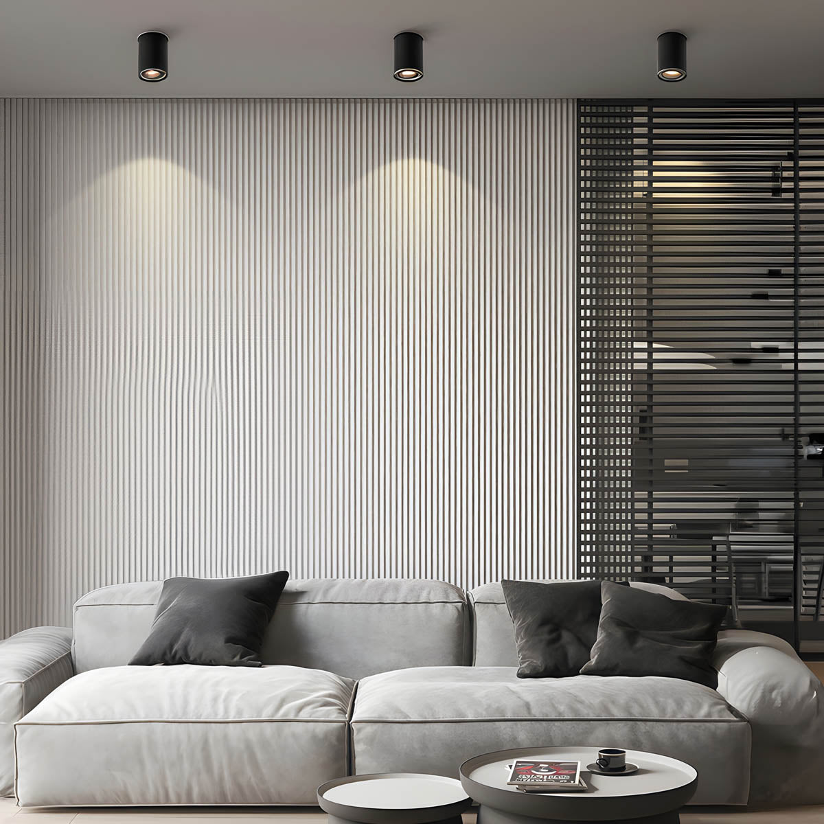 Aluminium Surface-Mount GU10 Spot Light