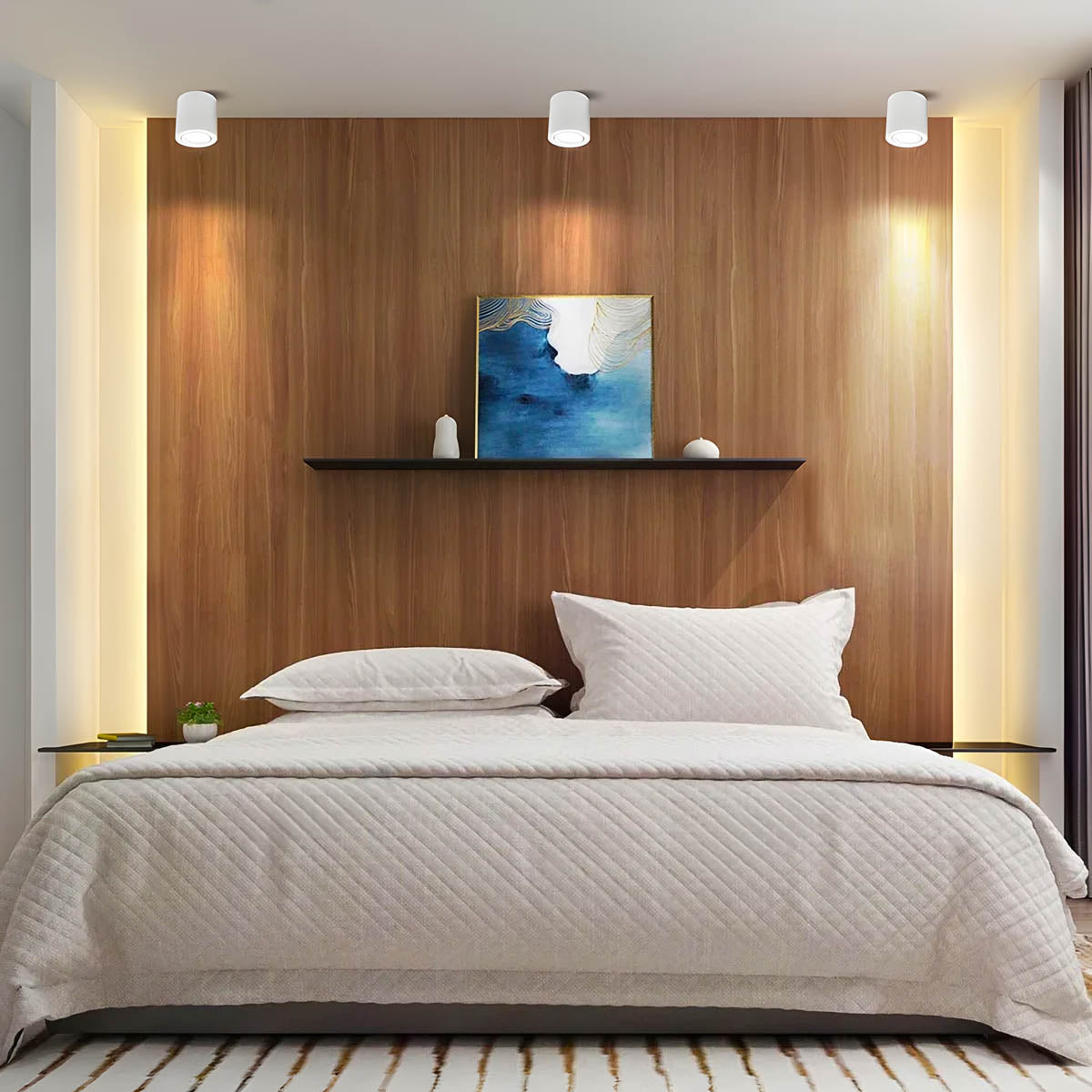 Aluminium Surface-Mount GU10 Spot Light