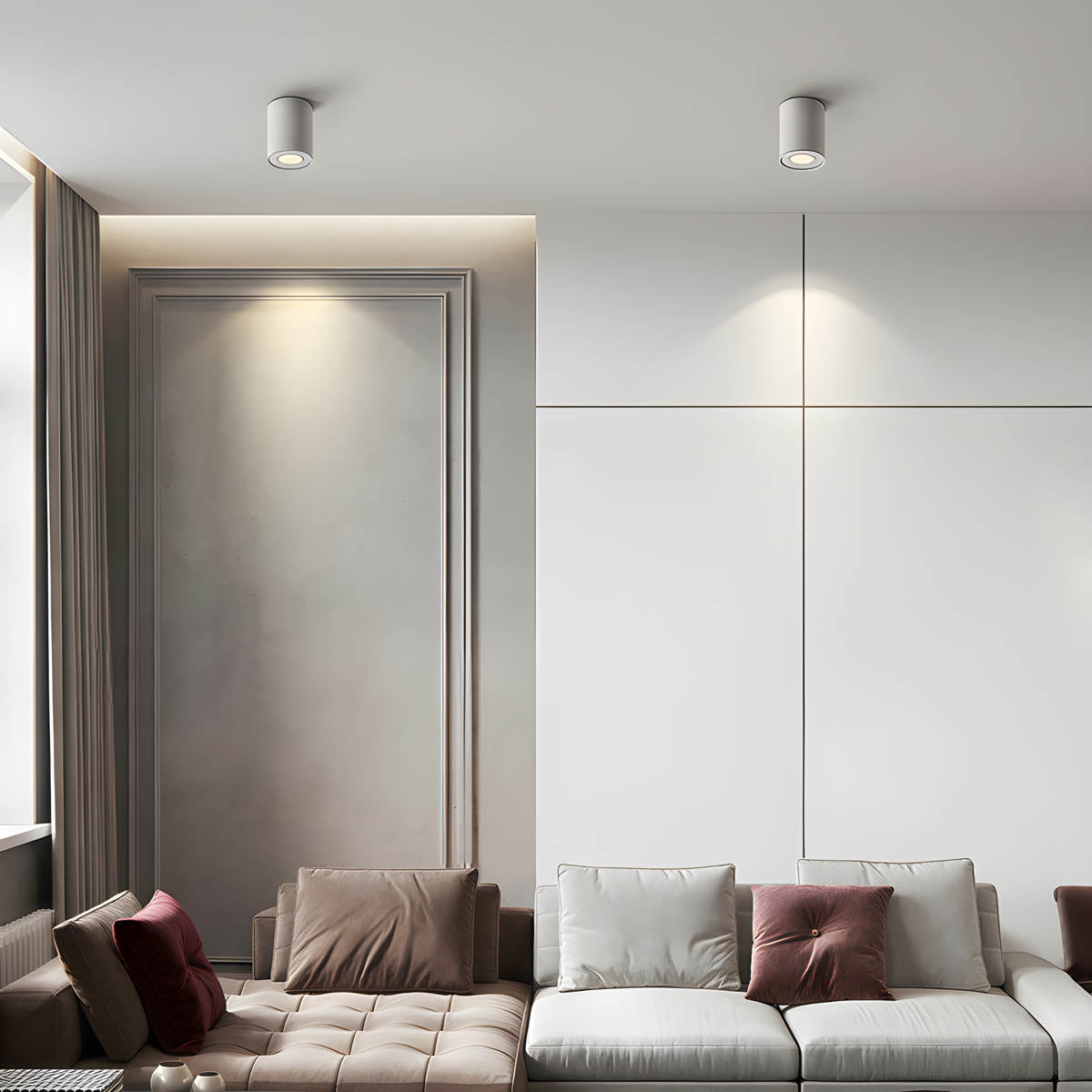 Aluminium Surface-Mount GU10 Spot Light