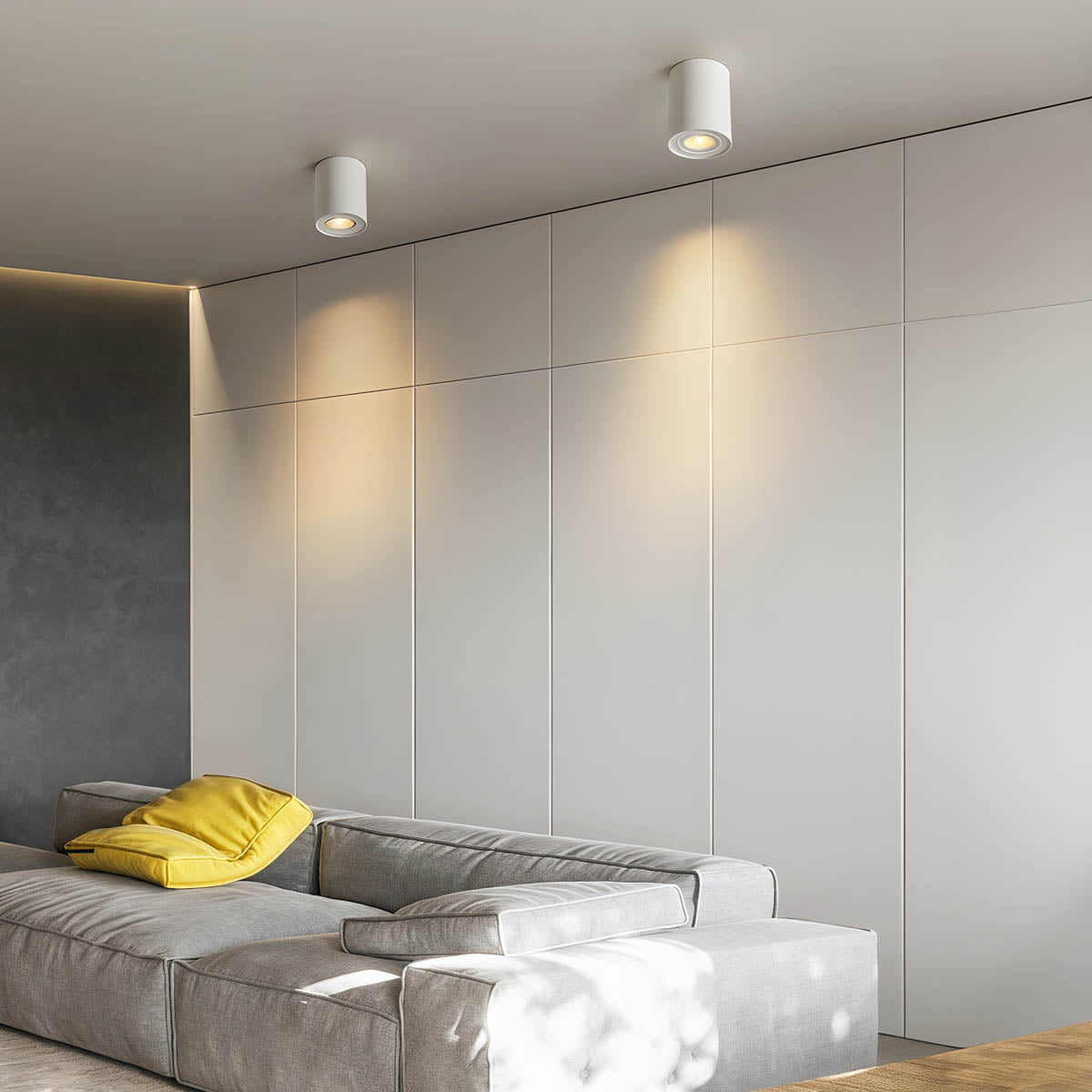 Aluminium Surface-Mount GU10 Spot Light