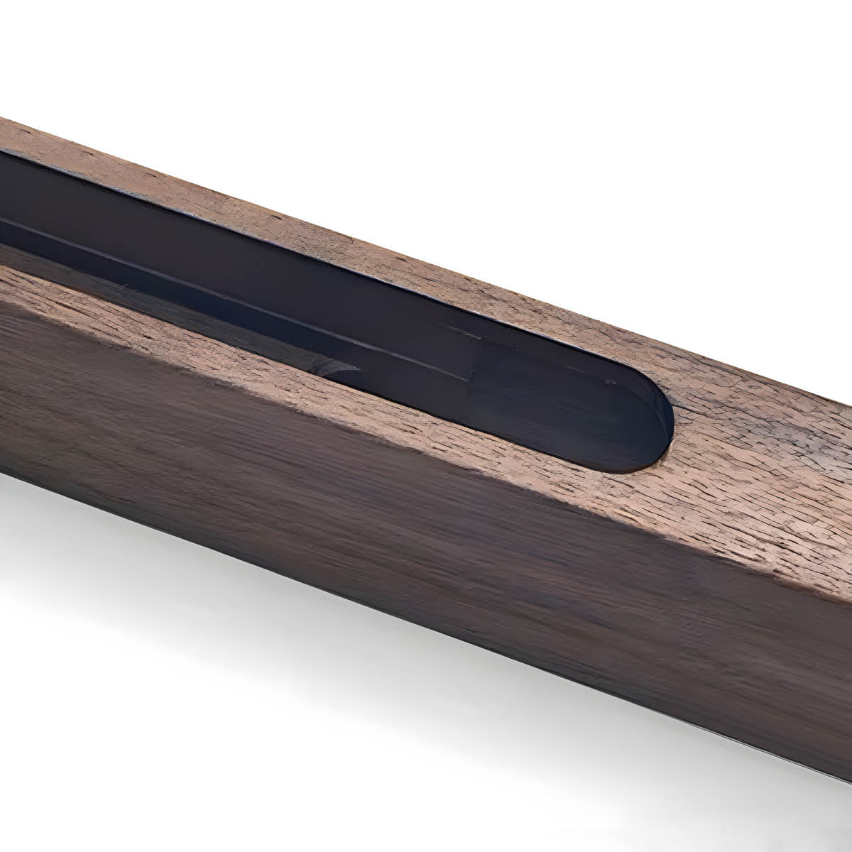 Wood and metal remote-control LED pendant light