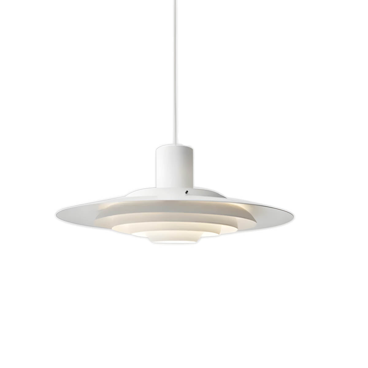 Modern aluminium & iron pendant light