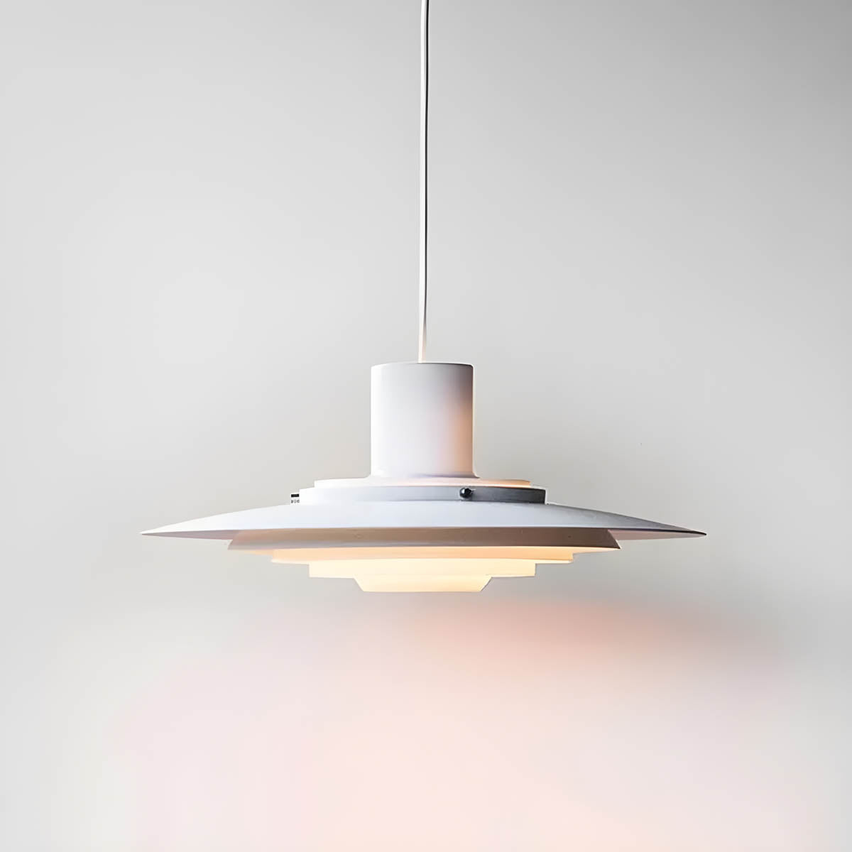 Modern aluminium & iron pendant light