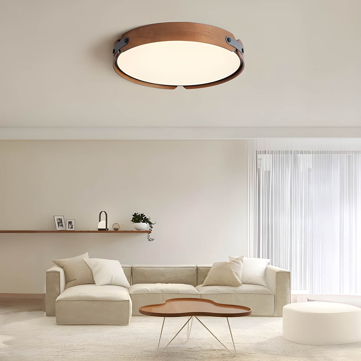 LED surface-mount ceiling light