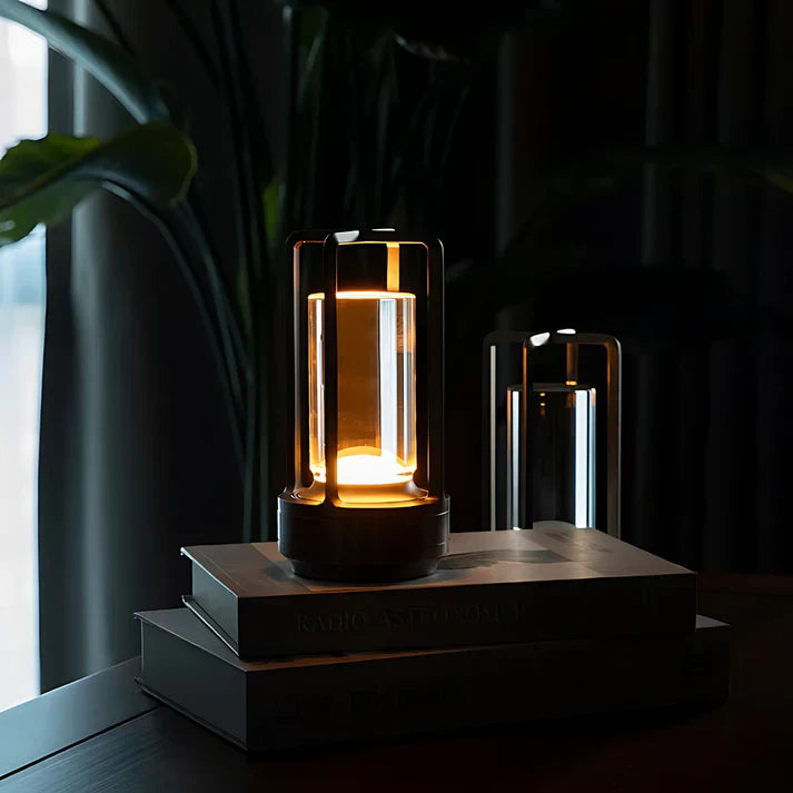 Cordless Crystal Lantern with Touch Sensor