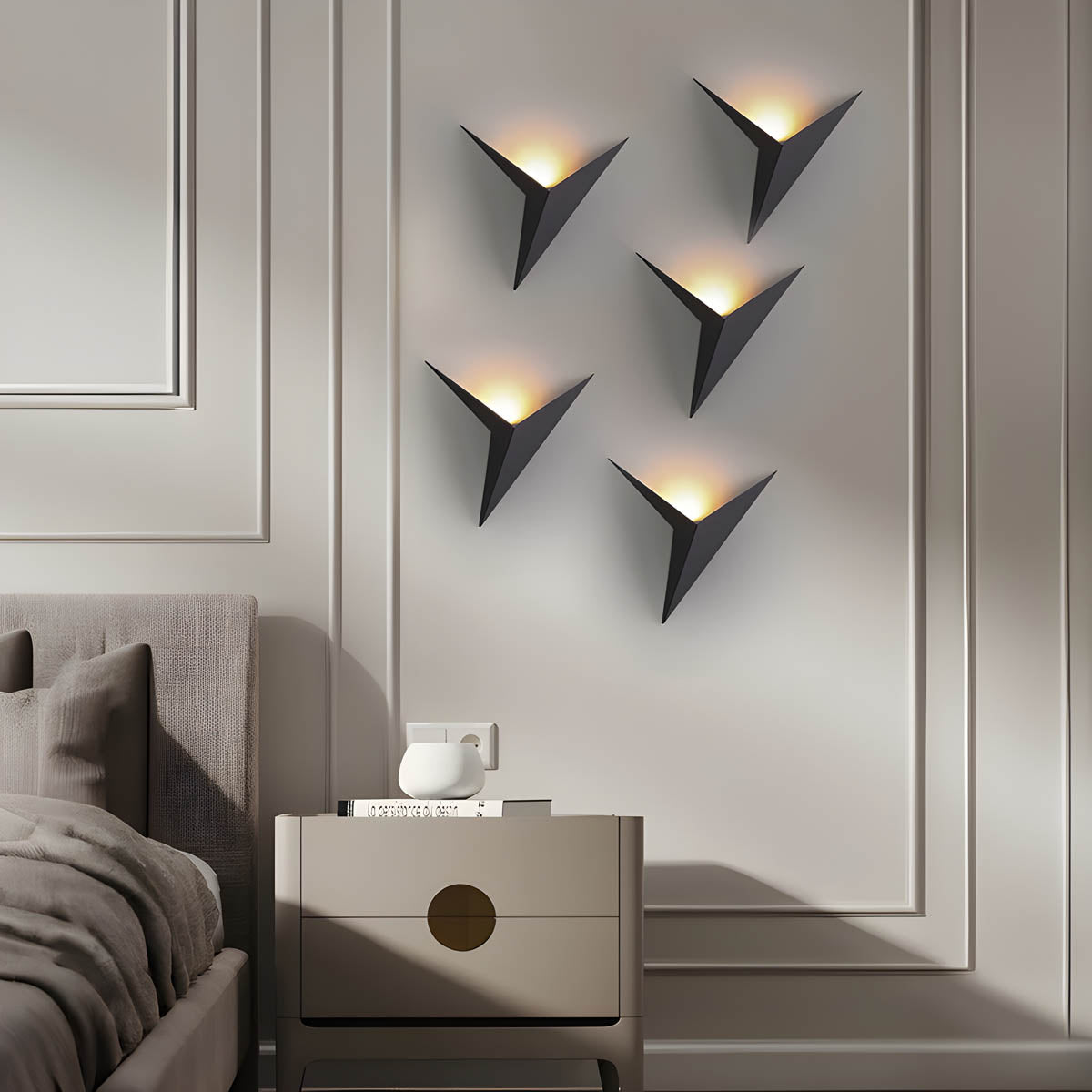 Iron Wall-Mounted LED Lamp