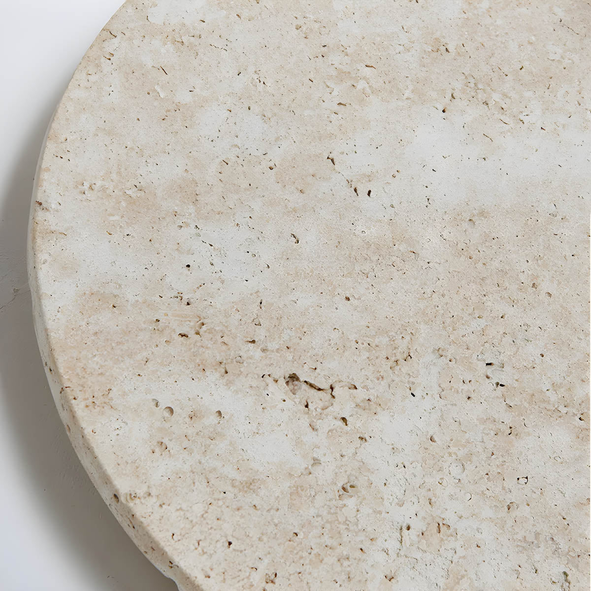 Stone Round Travertine Wall Lamp