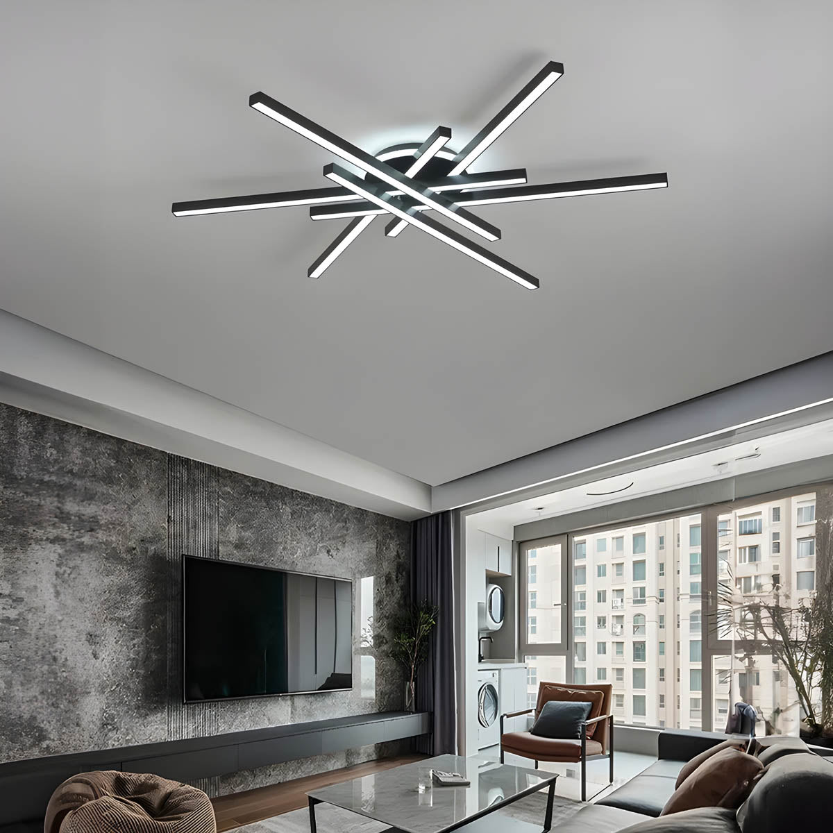 Aluminium & Acrylic Surface-Mount LED Light NEXUS