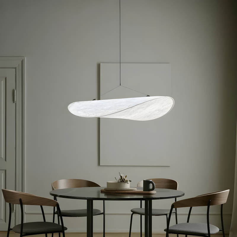 T-shaped Tyvek cord pendant light