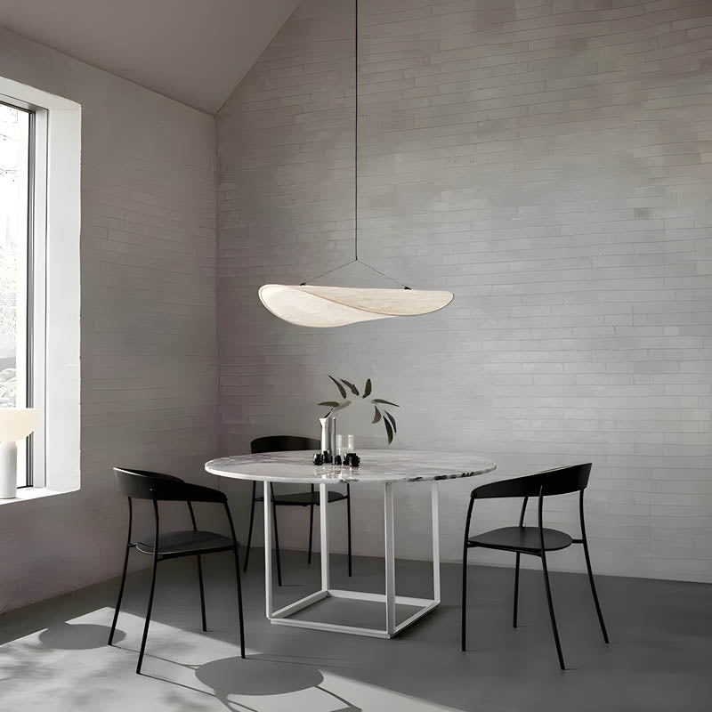 T-shaped Tyvek cord pendant light